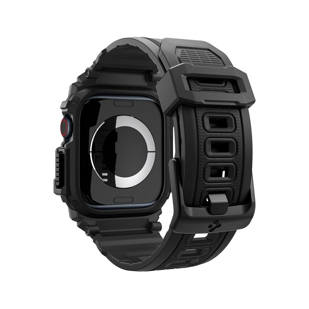 Spigen-Rugged-Armor-Pro-reminek-s-pouzdrem-Apple-Watch-10-11-42mm-matne-cerny