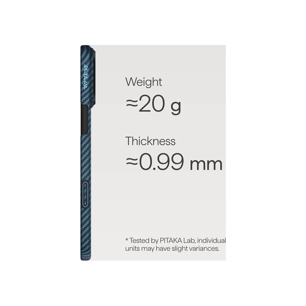 Pitaka-Ultra-Slim-Case-MagSafe-kryt-iPhone-17-Pro-Blue-Grey
