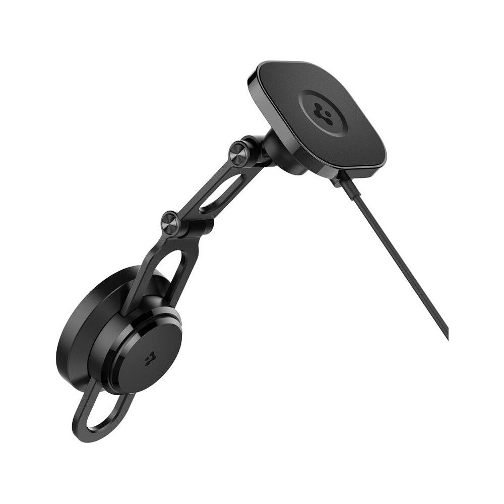 Spigen-OneTap-Pro-3-Wireless-Car-Charger-MagSafe-drzak-s-nabijenim-na-displej-Tesla