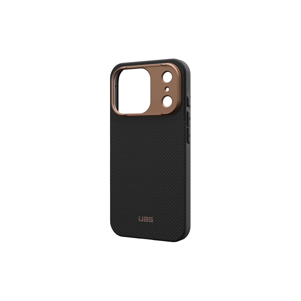 UAG-Fibr-Armr-MagSafe-kryt-iPhone-17-Pro-kevlar-cerny-bronzovy