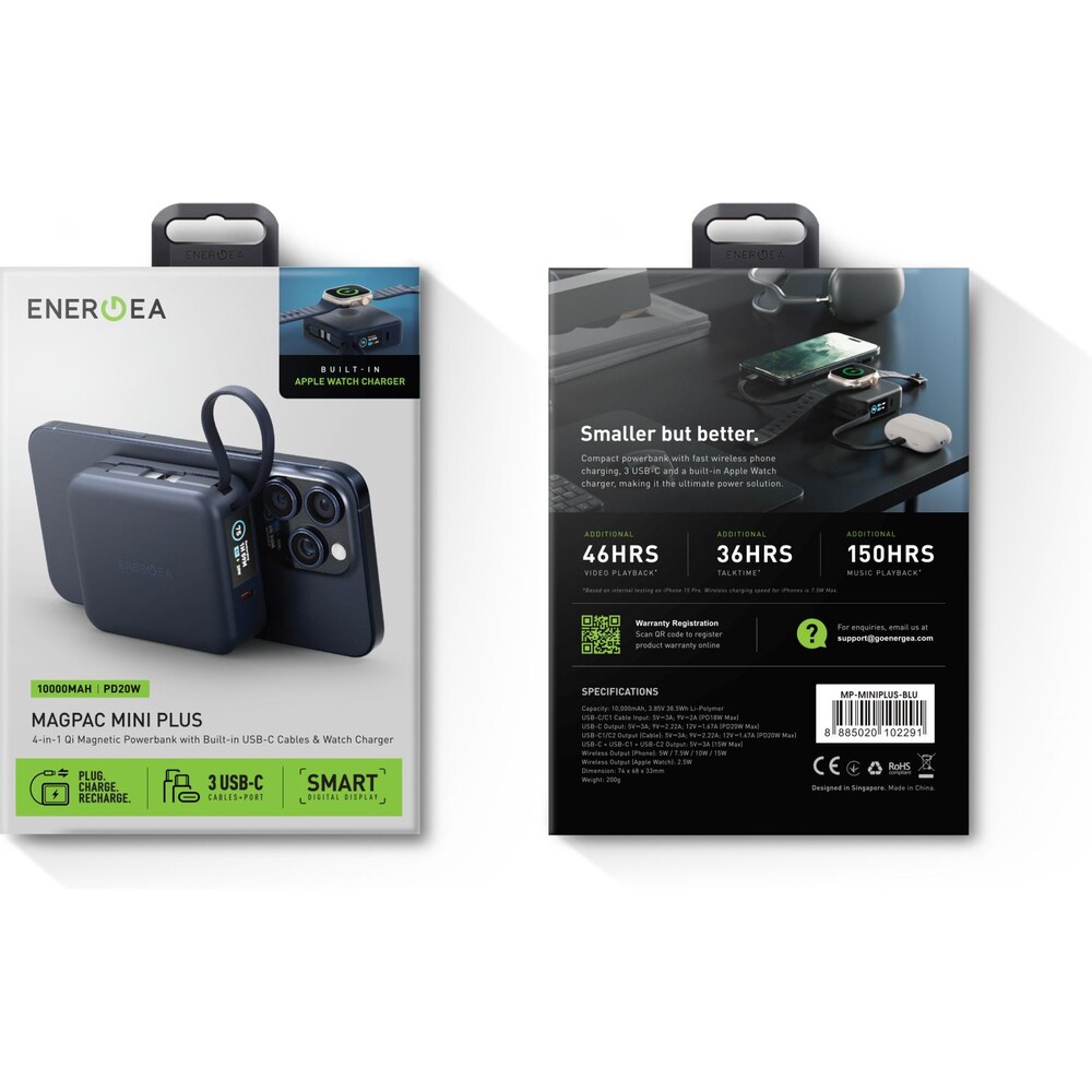 ENERGEA-MagPac-Mini-Plus-MagSafe-powerbanka-s-kabelem-10000mAh-modra