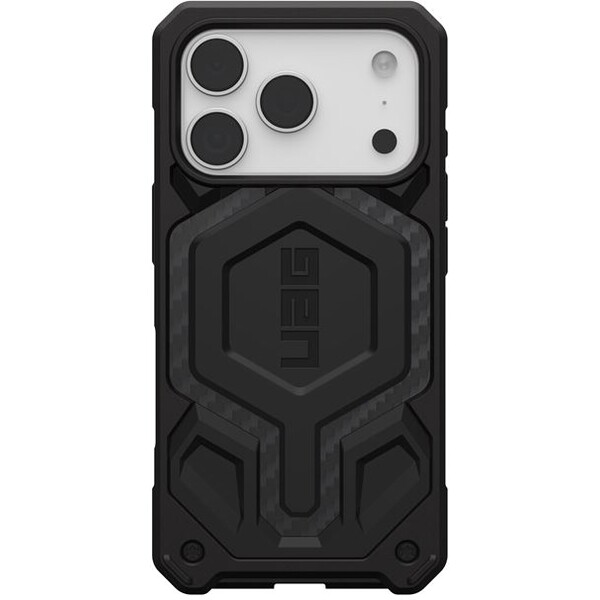 UAG-Monarch-Pro-MagSafe-Carbon-Fiber-kryt-iPhone-17-Pro-cerny