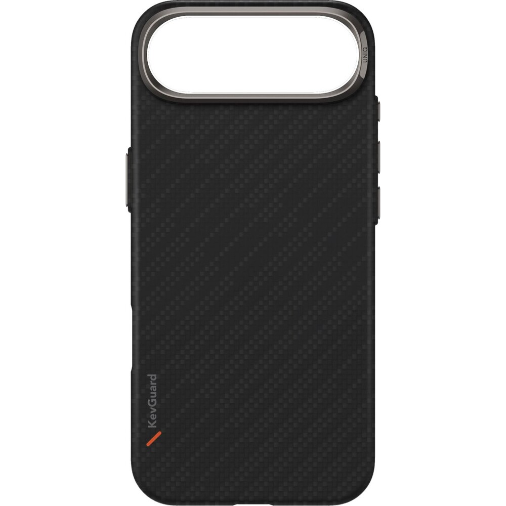 UNIQ-Keva-Edge-MagClick-MagSafe-kryt-iPhone-Air-Carbon-Black