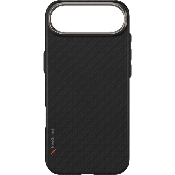 UNIQ-Keva-Edge-MagClick-MagSafe-kryt-iPhone-Air-Carbon-Black