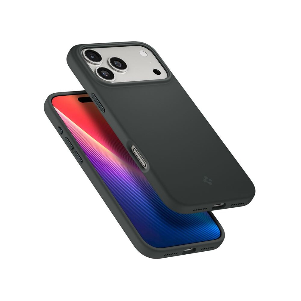 Spigen-Silicone-Fit-MagSafe-kryt-iPhone-17-Pro-abyss-green