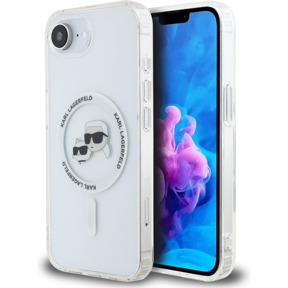 Karl-Lagerfeld-IML-K-CH-Heads-Metal-Frame-MagSafe-kryt-iPhone-17e-16e-ciry