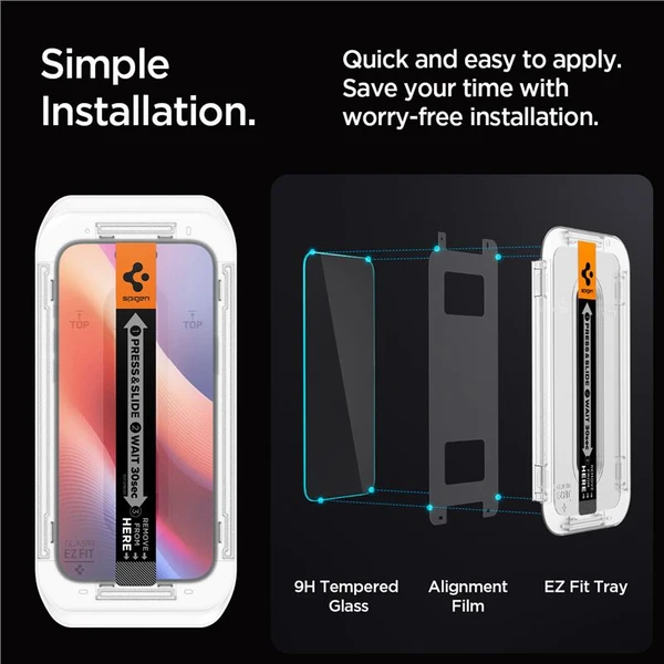 Spigen-Glass-tR-EZ-Fit-Privacy-tvrzene-sklo-iPhone-17-Pro-Max-16-Pro-Max-cire-2-ks-