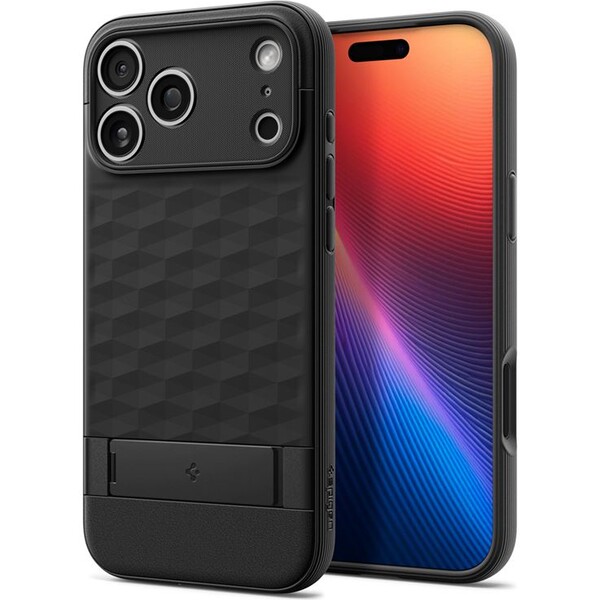 Spigen-Parallax-S-MagSafe-kryt-iPhone-17-Pro-matte-black
