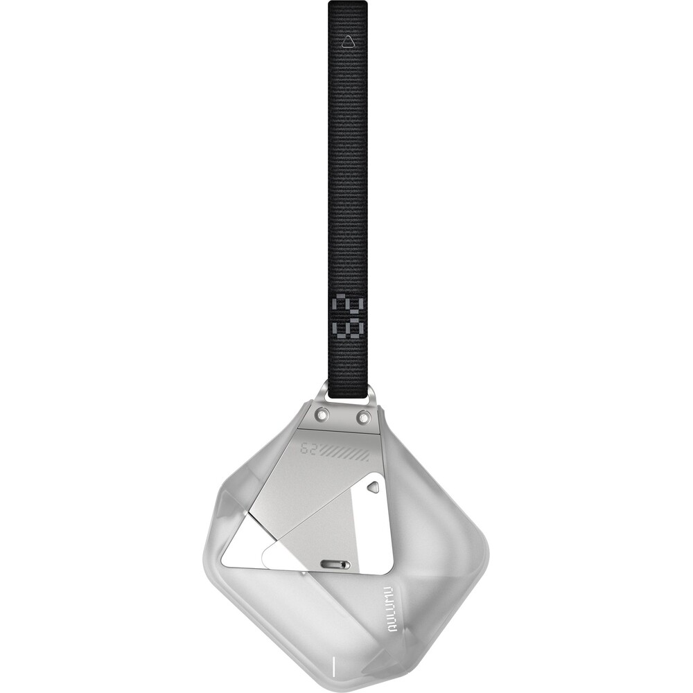 Aulumu-A29-Geometric-Case-pouzdro-AirPods-4-Translucent-White