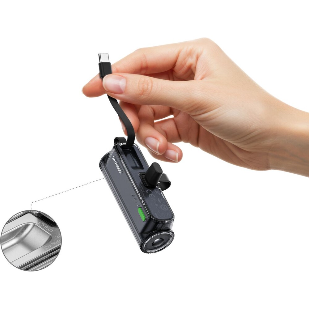 SHARGE-Flow-Mini-2-USB-C-powerbanka-22-5-W-cerna