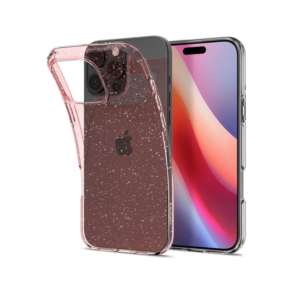 Spigen-Liquid-Crystal-Glitter-kryt-iPhone-16-Pro-Rose-Quartz