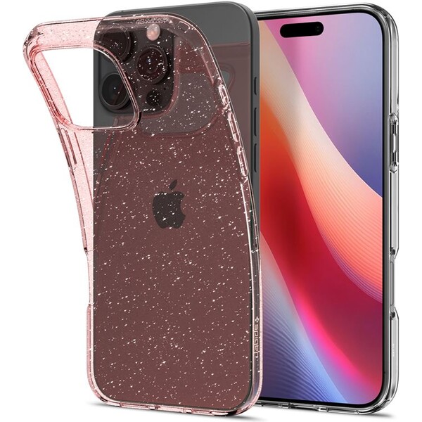 Spigen-Liquid-Crystal-Glitter-kryt-iPhone-16-Pro-Rose-Quartz