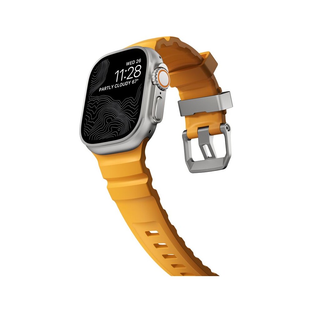 Nomad-Rocky-Point-Band-reminek-Apple-Watch-49-45-44-42mm-stribrny-zluty