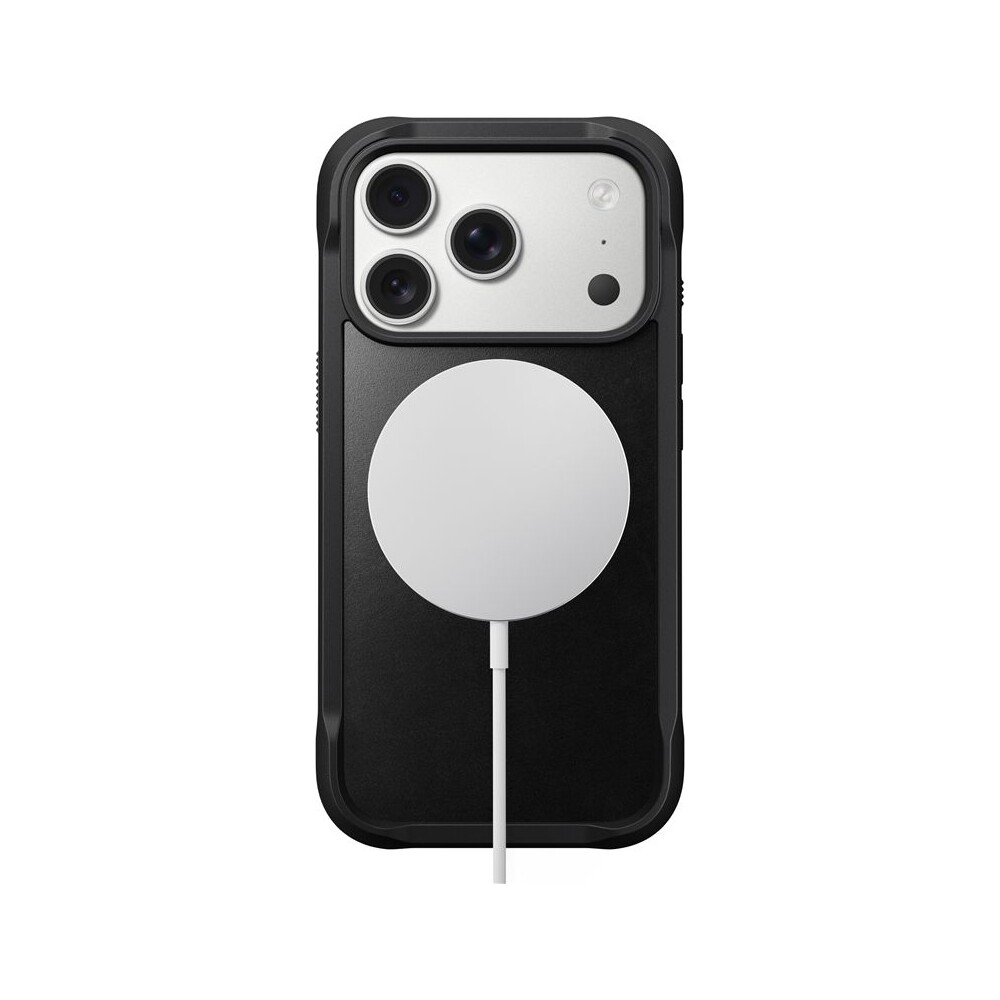 Nomad-Rugged-Leather-Case-Horween-MagSafe-kozeny-kryt-iPhone-17-Pro-Black