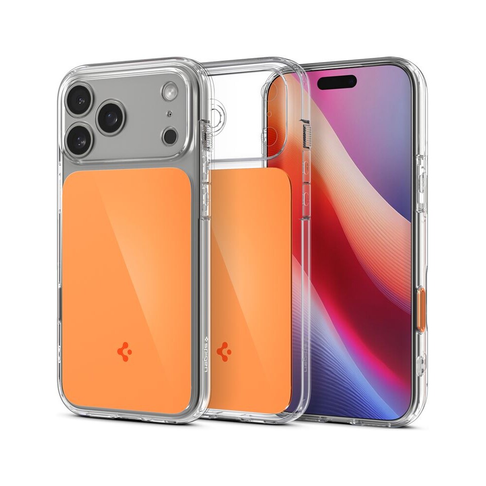 Spigen-Ultra-Hybrid-T-MagSafe-kryt-iPhone-17-Pro-glossy-orange