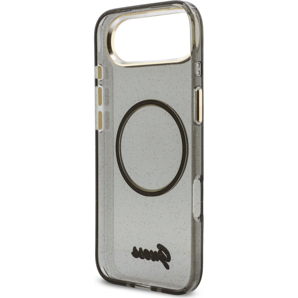 Guess-IML-Glitter-Script-Strap-MagSafe-kryt-iPhone-Air-cerny