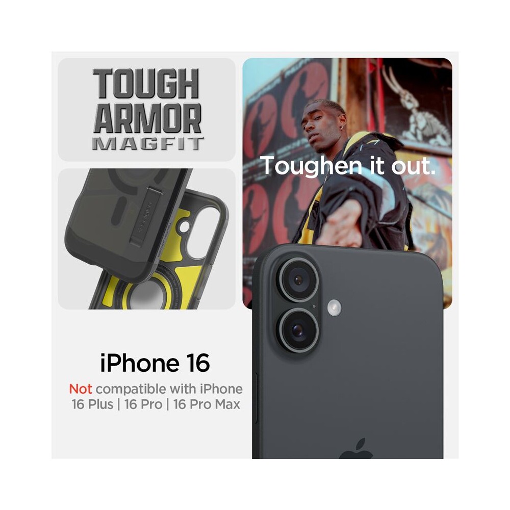 Spigen-Tough-Armor-MagSafe-kryt-iPhone-16-frost-black