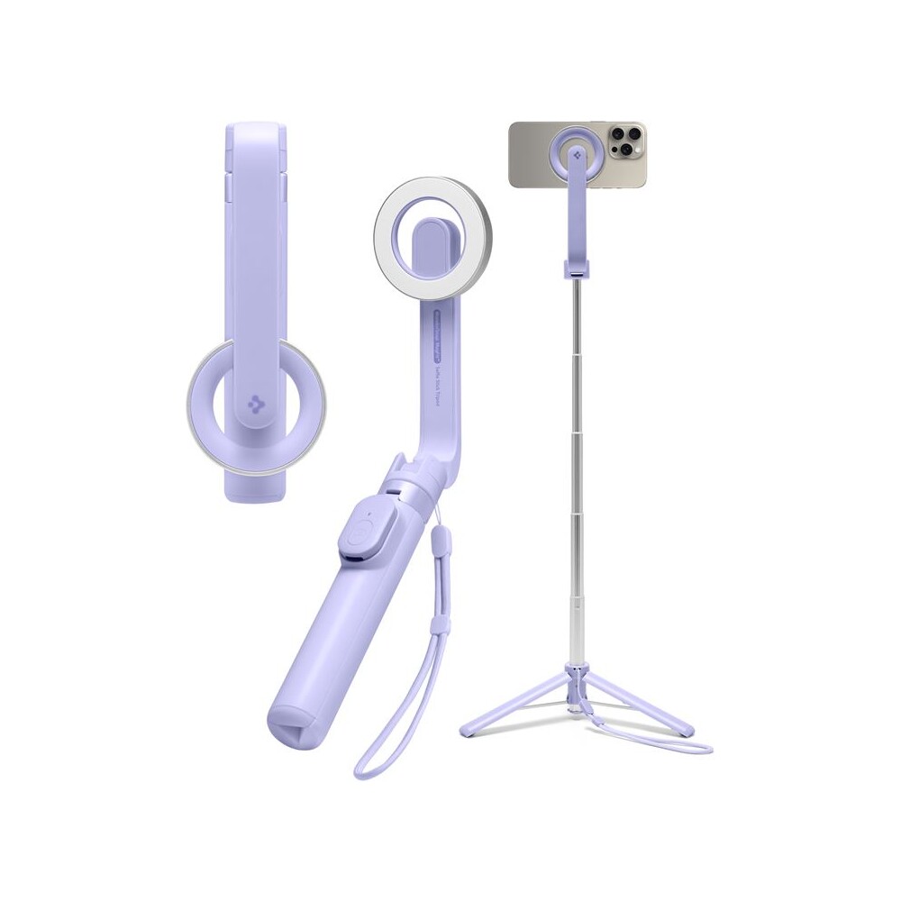 Spigen-MagSafe-Tripod-Selfie-Stick-fialova