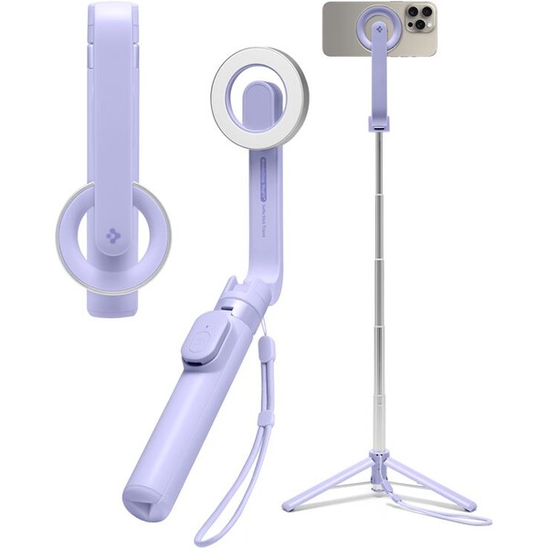 Spigen-MagSafe-Tripod-Selfie-Stick-fialova