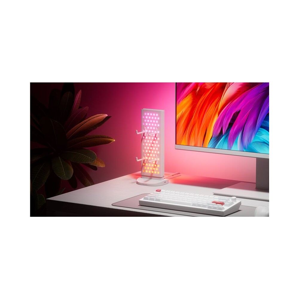 Nanoleaf-Pegboard-Desk-Dock-stolni-dokovaci-stanice-bila