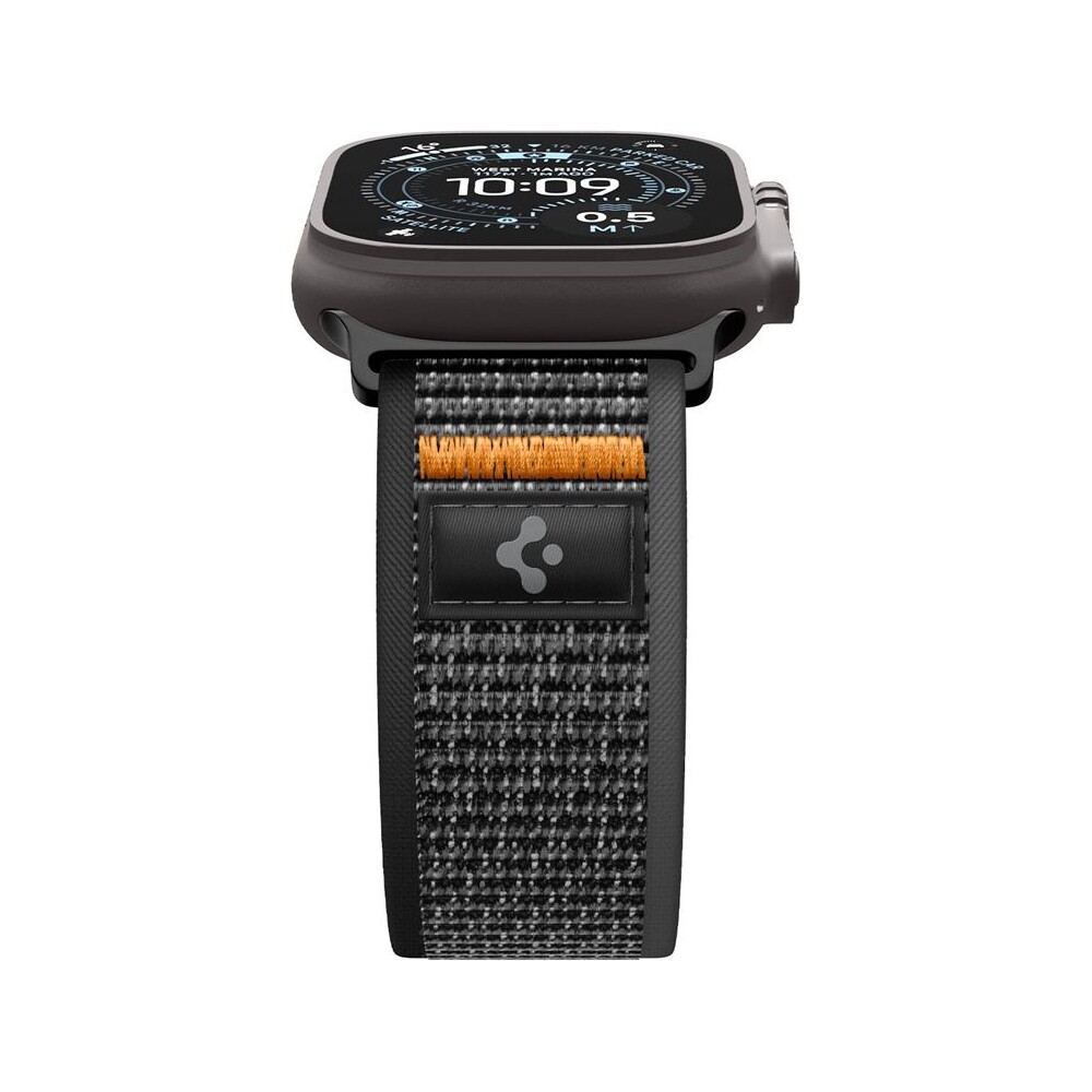 Spigen-Athlex-Air-2-Active-reminek-Apple-Watch-49-46-45-44mm-cerny-oranzovy