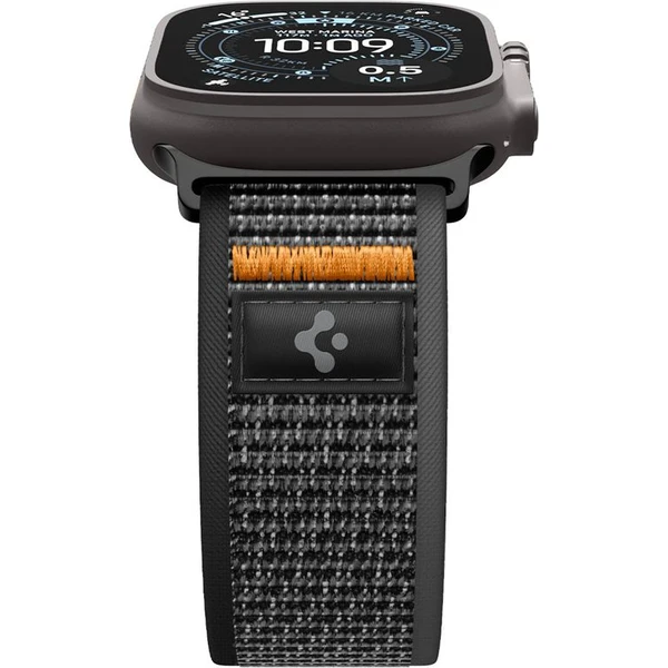 Spigen-Athlex-Air-2-Active-reminek-Apple-Watch-49-46-45-44mm-cerny-oranzovy