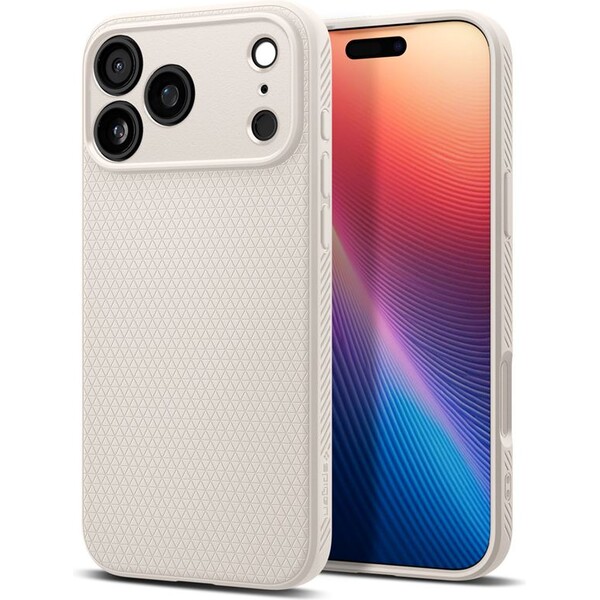 Spigen-Liquid-Air-kryt-iPhone-17-Pro-Max-natural-titanium