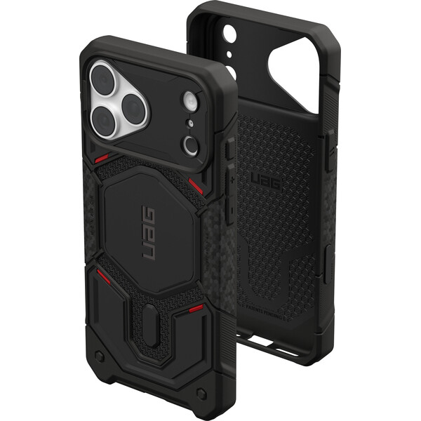 UAG-Monarch-Pro-MagSafe-Kevlar-kryt-iPhone-18-Pro-Max-17-Pro-Max-cerny