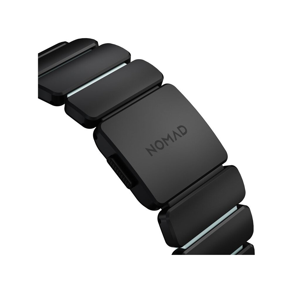 Nomad-Stratos-Band-FKM-reminek-Apple-Watch-45-46-49mm-Black-Titanium-Icy-Blue