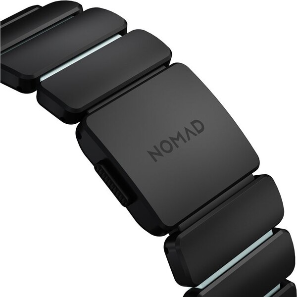 Nomad-Stratos-Band-FKM-reminek-Apple-Watch-45-46-49mm-Black-Titanium-Icy-Blue