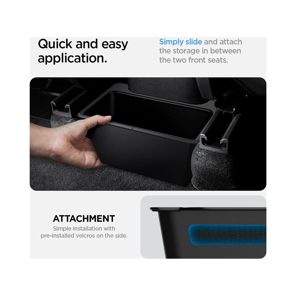 Spigen-Rear-Under-Air-Outlet-Storage-Box-organizer-Tesla-Model-Y-cerny
