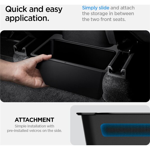 Spigen-Rear-Under-Air-Outlet-Storage-Box-organizer-Tesla-Model-Y-cerny