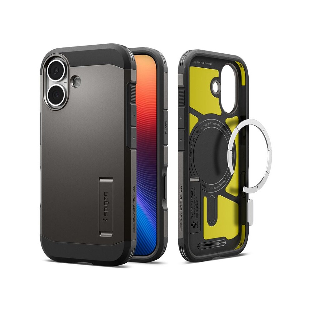 Spigen-Tough-Armor-T-MagSafe-kryt-iPhone-17-gunmetal