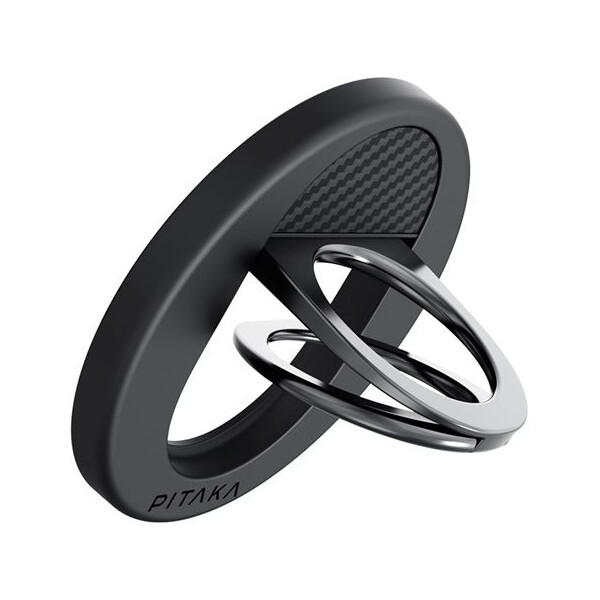 Pitaka-MagEZ-Grip-3-MagSafe-drzak-stojanek-na-telefon-Black-grey