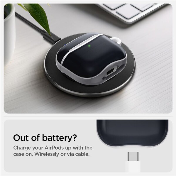 Spigen-Classic-C1-pouzdro-AirPods-4-grafitove