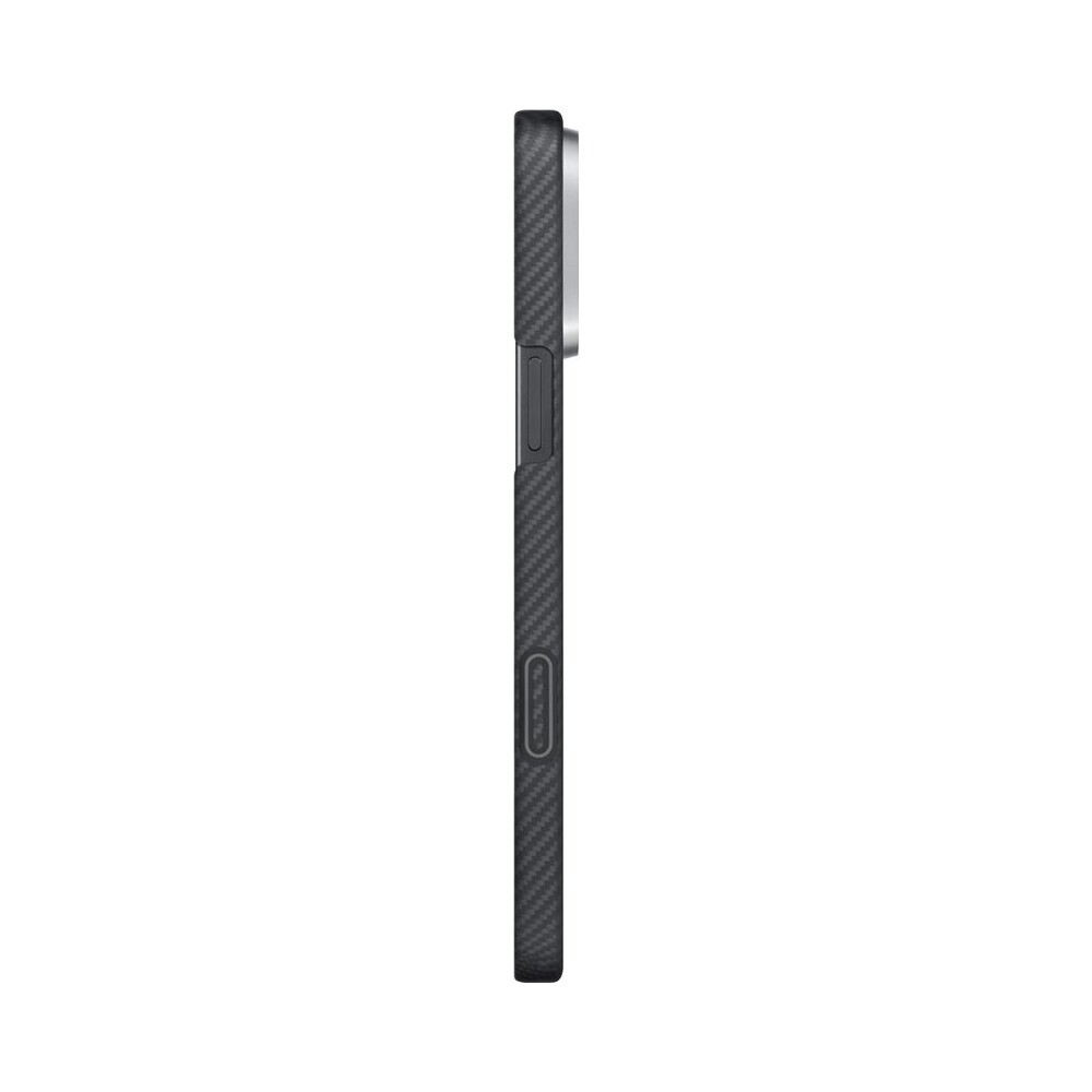 Pitaka-Ultra-Slim-Case-MagSafe-kryt-iPhone-16-Pro-Black-Grey-PitaTap-
