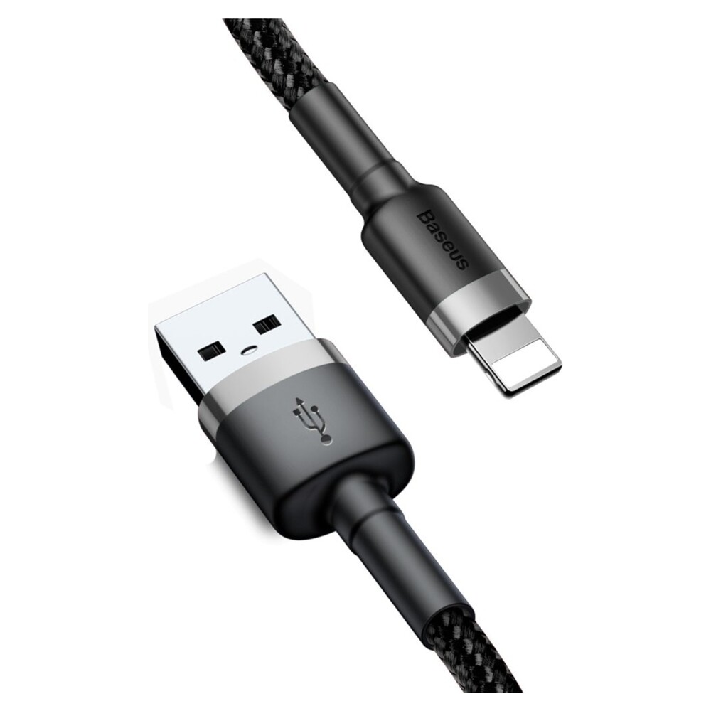 Baseus-Cafule-USB-A-Lightning-napajeci-kabel-2m-cerny