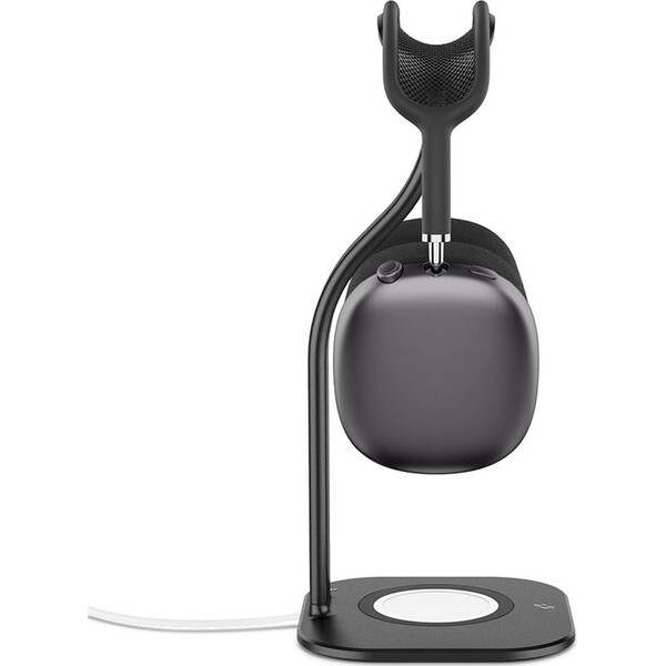 Spigen-Nanotac-AirPods-Max-Stand-MagFit-hlinikovy-stojanek-cerny
