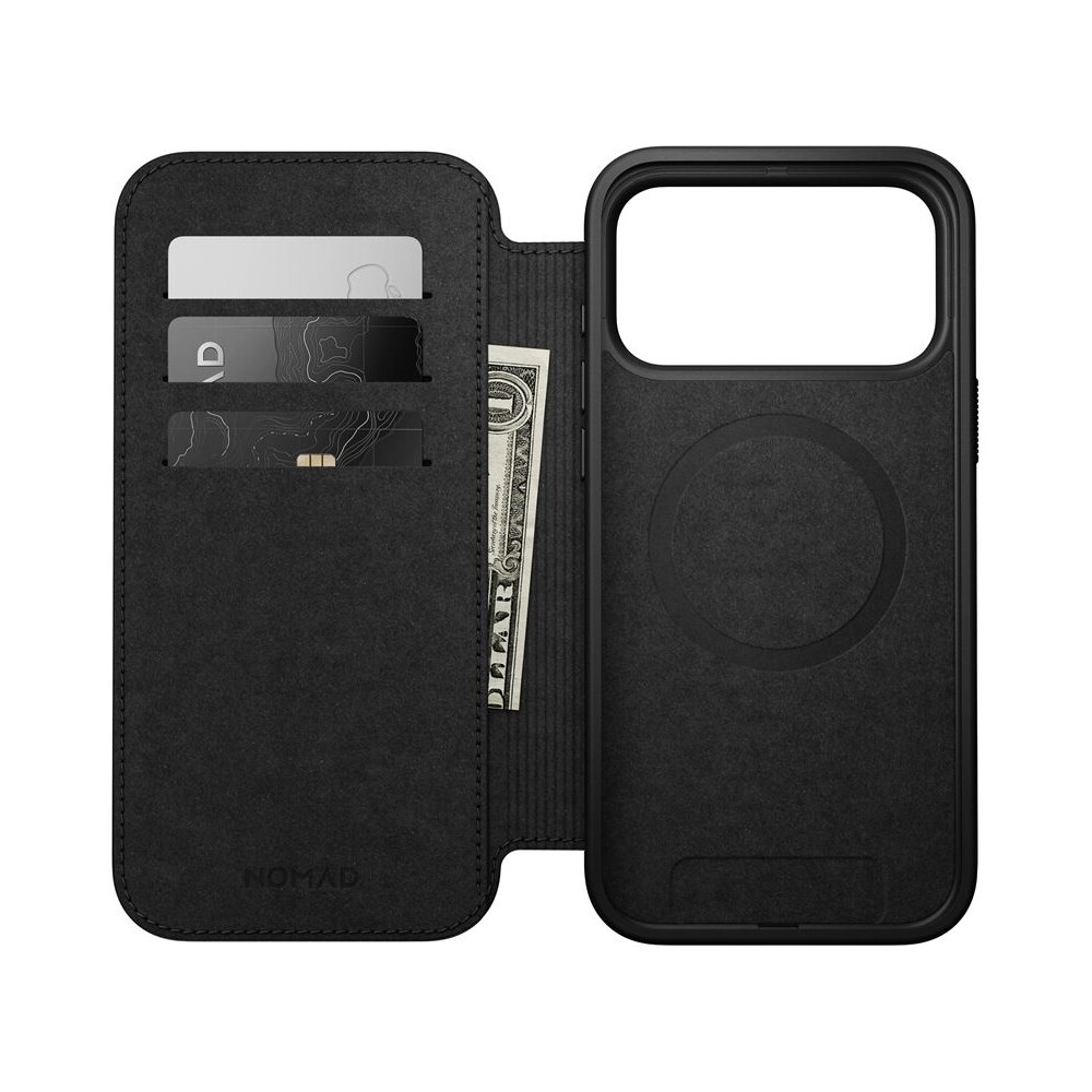 Nomad-Modern-Leather-Folio-MagSafe-kozene-pouzdro-iPhone-17-Pro-Max-Brown