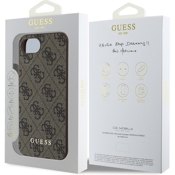 Guess-4G-Charm-kryt-iPhone-17e-16e-hnedy