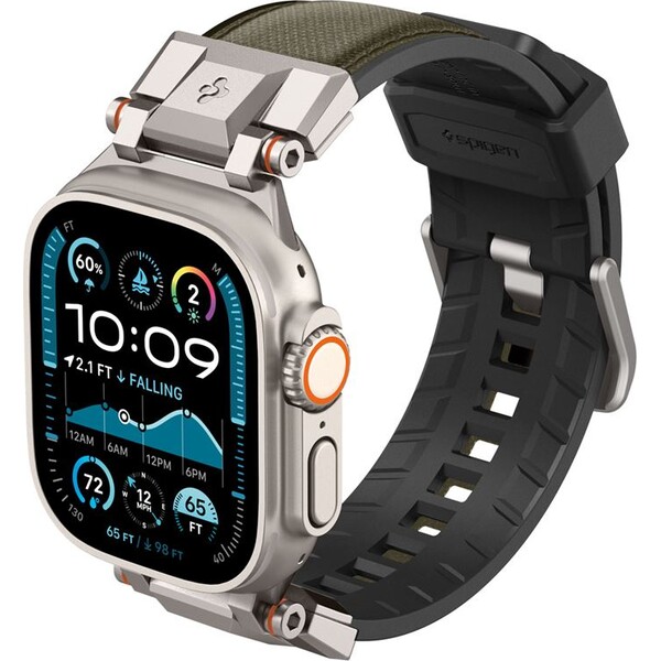 Spigen-DuraPro-Armor-reminek-Apple-Watch-Ultra-49-46-45-44-42mm-tmave-zeleny