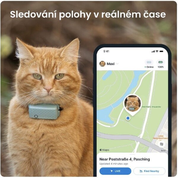 Tractive-GPS-CAT-Mini-tracker-polohy-a-aktivity-pro-kocky-mentolovy