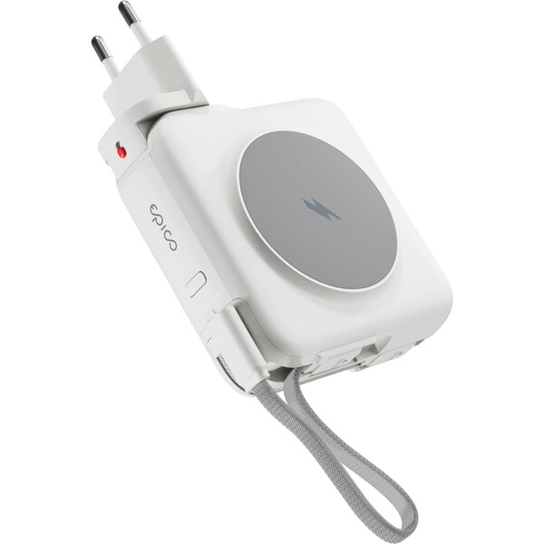 Epico-UltraPack-3in1-10000mAh-Mag-cestovni-powerbanka-a-adapter-s-MagSafe-bily