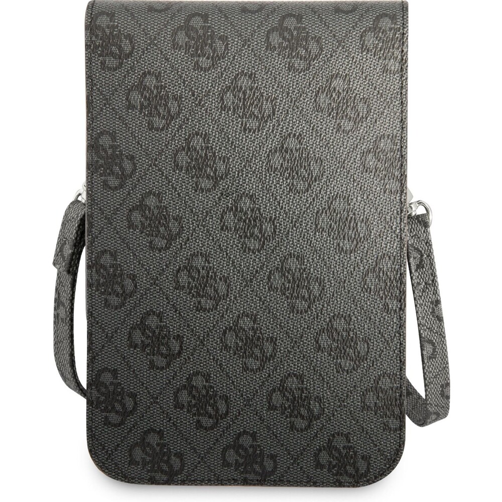 Guess-PU-4G-Triangle-Logo-Phone-Bag-cerny