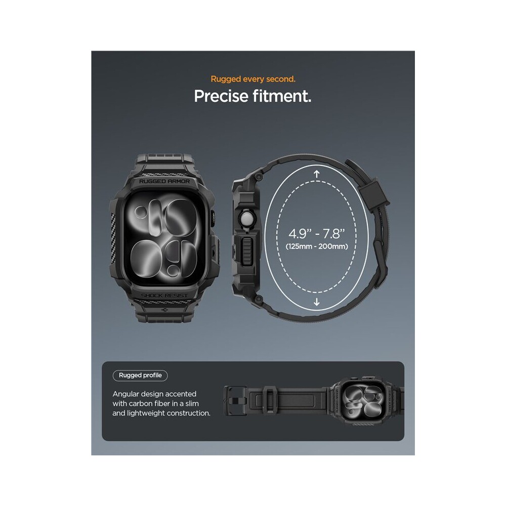 Spigen-Rugged-Armor-Pro-2-pouzdro-Apple-Watch-11-42mm-matte-black