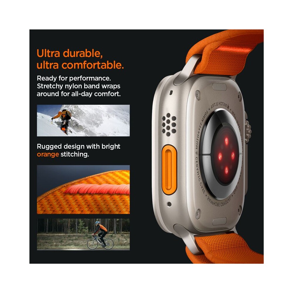 Spigen-Lite-Fit-Ultra-reminek-Apple-Watch-49-46-45-44-42mm-oranzovy
