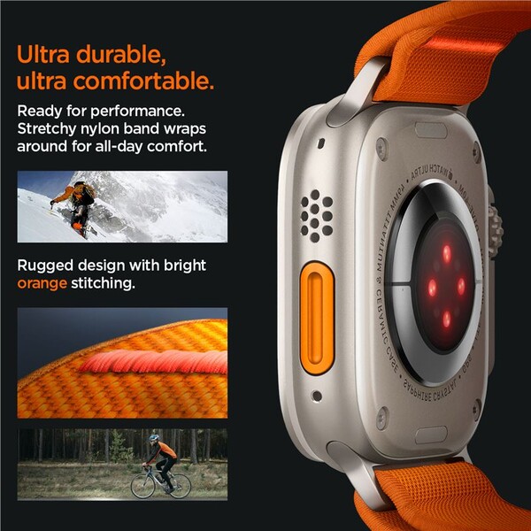 Spigen-Lite-Fit-Ultra-reminek-Apple-Watch-49-46-45-44-42mm-oranzovy