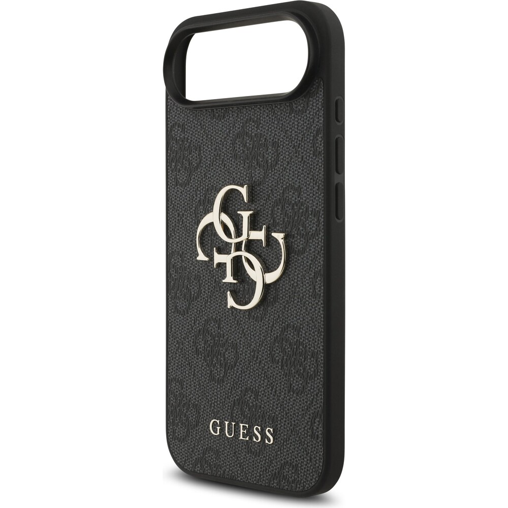 Guess-PU-4G-Metal-Logo-Strap-kryt-iPhone-Air-cerny
