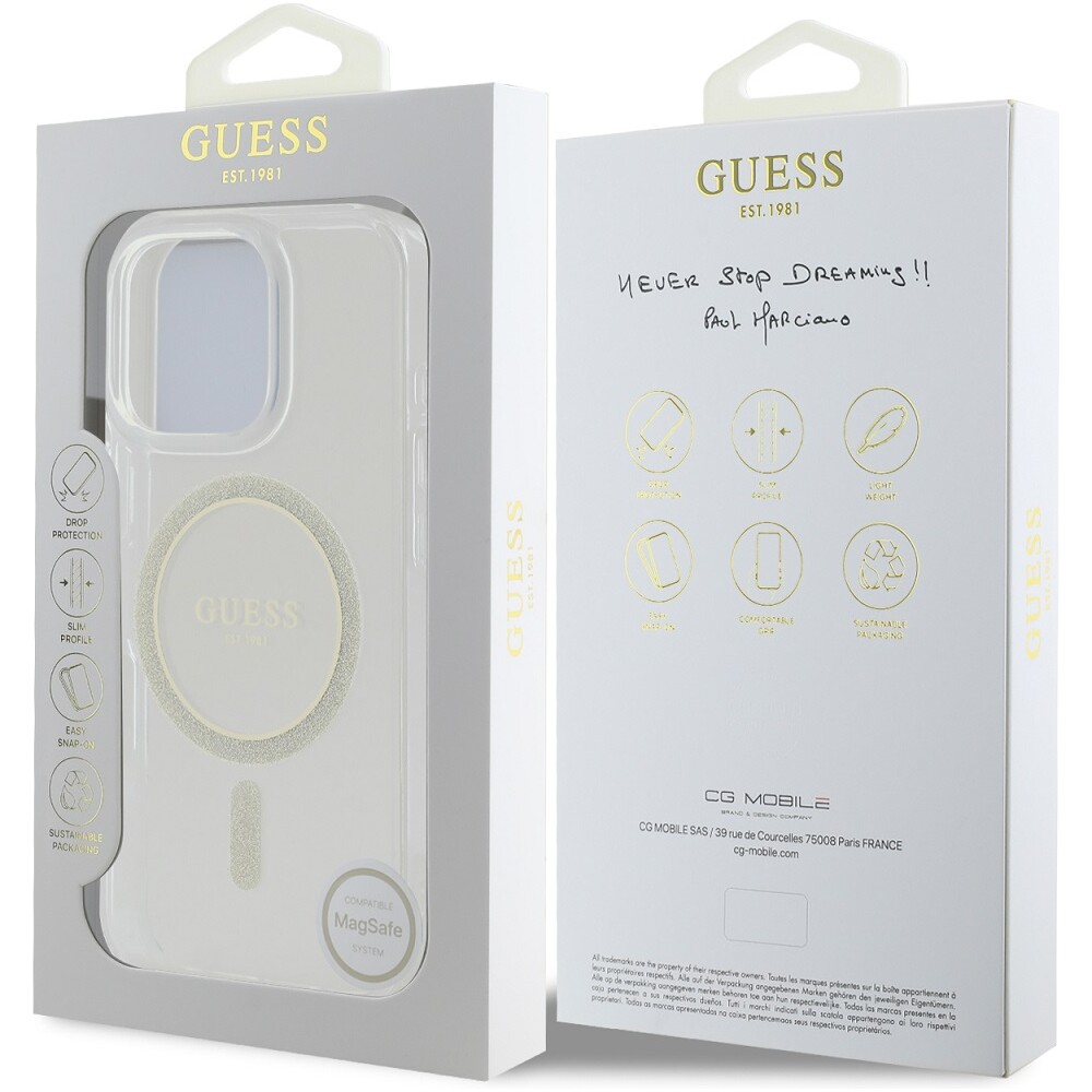 Guess-IML-Glitter-Ring-MagSafe-kryt-pro-iPhone-16-Pro-Max-ciry