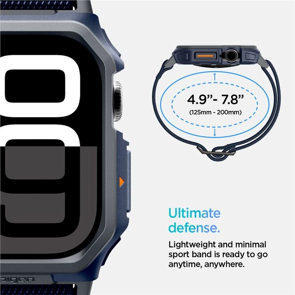 Spigen-Lite-Fit-Pro-reminek-s-krytem-Apple-Watch-10-11-46mm-namorne-modry